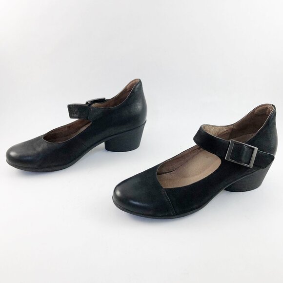 DANSKO Roxanne Mary Janes 2" Heel in Black 40 EU/9.5-10 US - Picture 4 of 12